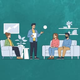 عيادة العلاج الجماعي لرهاب التحدث أمام الجمهور